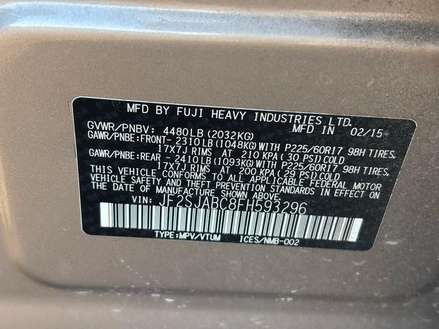 used 2015 Subaru Forester car, priced at $8,700