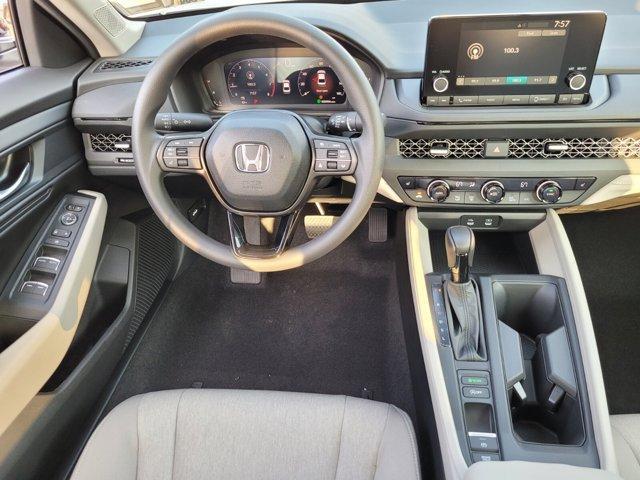 new 2025 Honda Accord car, priced at $31,701
