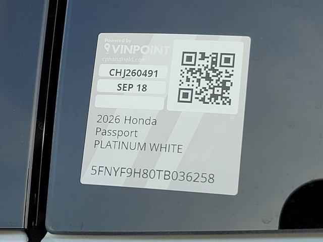 new 2026 Honda Passport car, priced at $51,953
