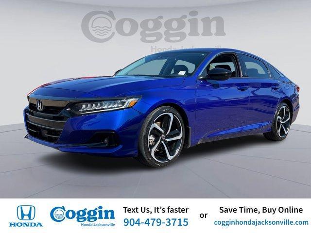 used 2021 Honda Accord car, priced at $19,791
