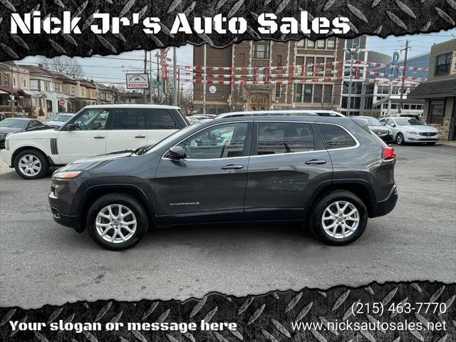 used 2015 Jeep Cherokee car, priced at $8,995