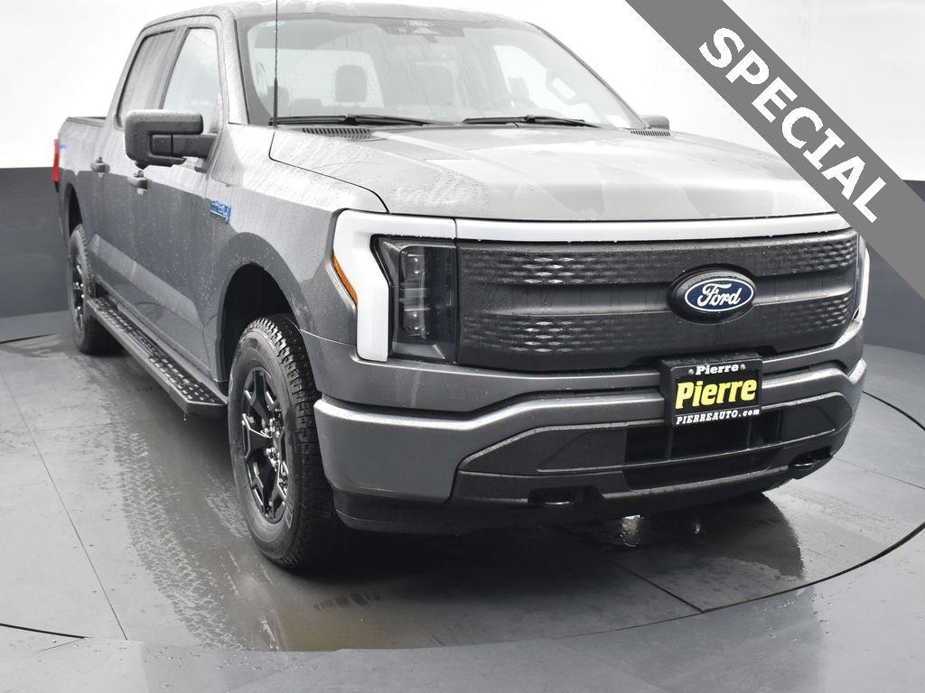 new 2025 Ford F-150 Lightning car, priced at $56,465