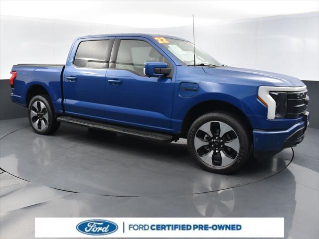 used 2022 Ford F-150 Lightning car, priced at $51,886