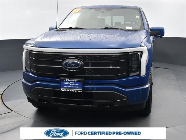 used 2022 Ford F-150 Lightning car, priced at $51,886