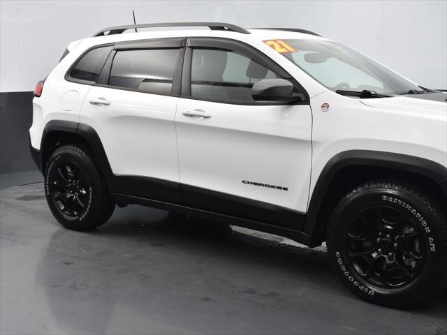 used 2021 Jeep Cherokee car, priced at $24,963