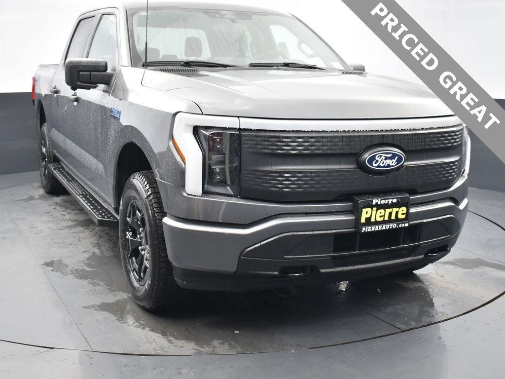 new 2025 Ford F-150 Lightning car, priced at $59,190