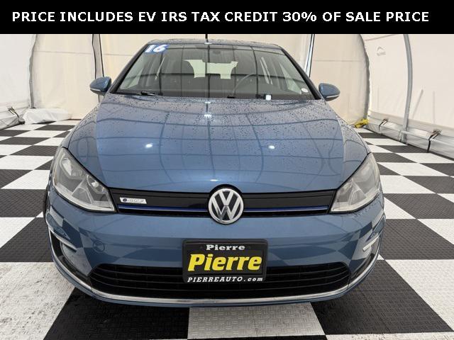 used 2016 Volkswagen e-Golf car, priced at $8,376