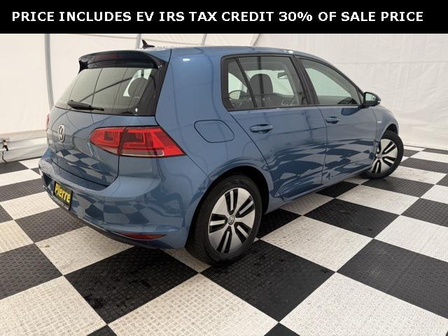 used 2016 Volkswagen e-Golf car, priced at $8,376