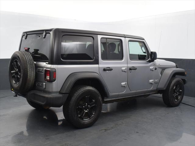 used 2020 Jeep Wrangler Unlimited car, priced at $24,942