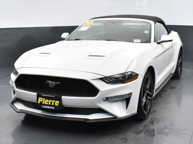 used 2020 Ford Mustang car, priced at $18,574