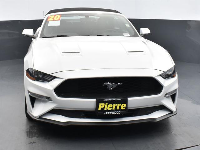 used 2020 Ford Mustang car, priced at $20,307