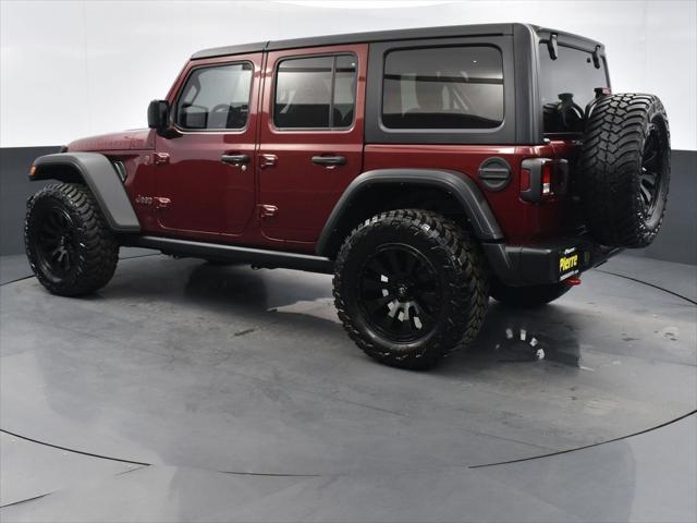 used 2021 Jeep Wrangler Unlimited car, priced at $32,953