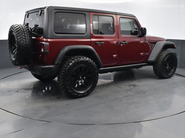 used 2021 Jeep Wrangler Unlimited car, priced at $32,953