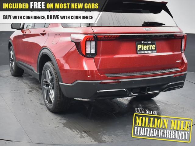 new 2025 Ford Explorer car, priced at $45,621