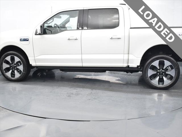 new 2025 Ford F-150 Lightning car, priced at $75,800
