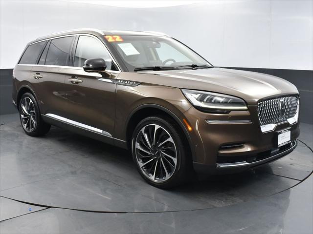 used 2022 Lincoln Aviator car, priced at $45,611