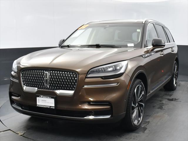 used 2022 Lincoln Aviator car, priced at $45,611