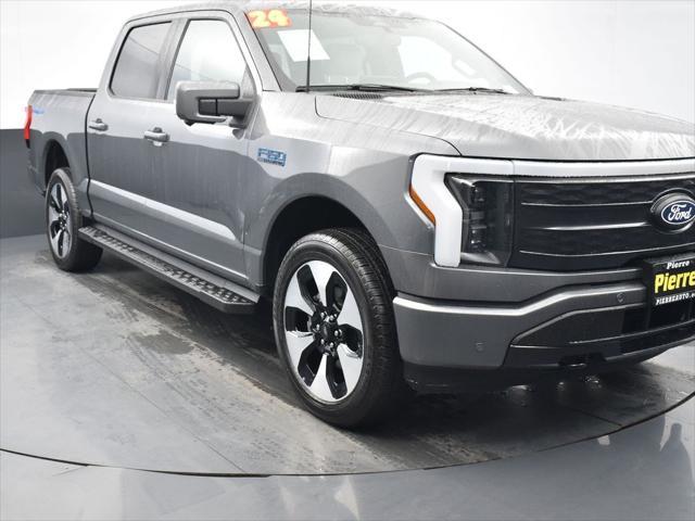 used 2024 Ford F-150 Lightning car, priced at $68,531