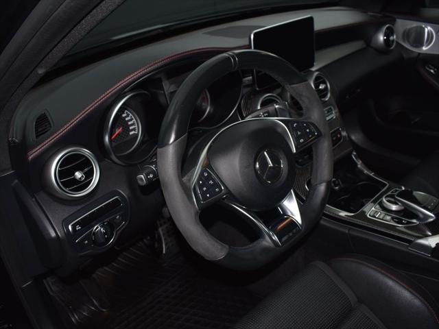 used 2017 Mercedes-Benz AMG C 43 car, priced at $27,488