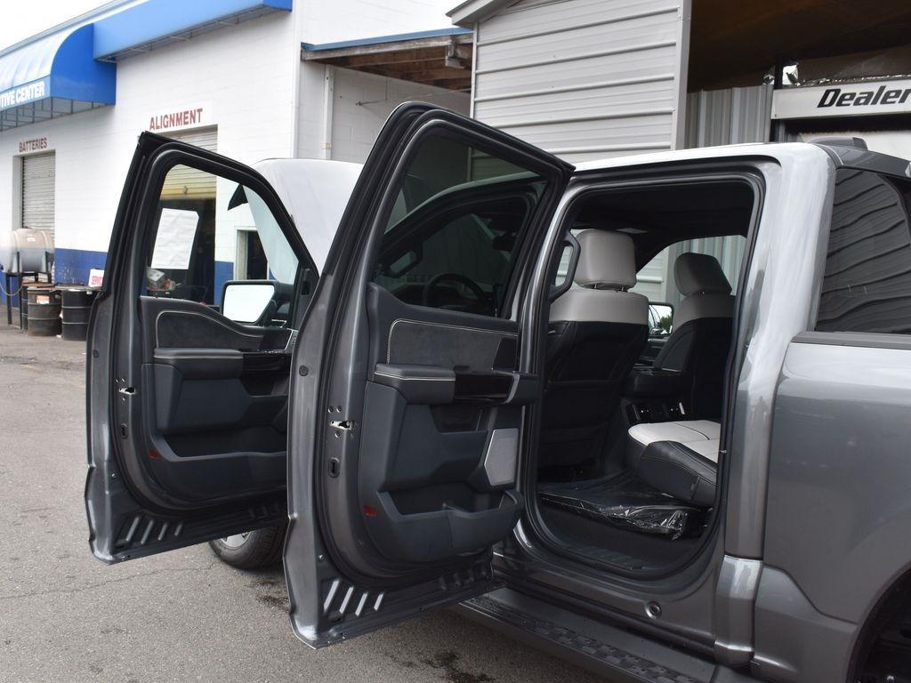 new 2025 Ford F-150 Lightning car, priced at $85,990