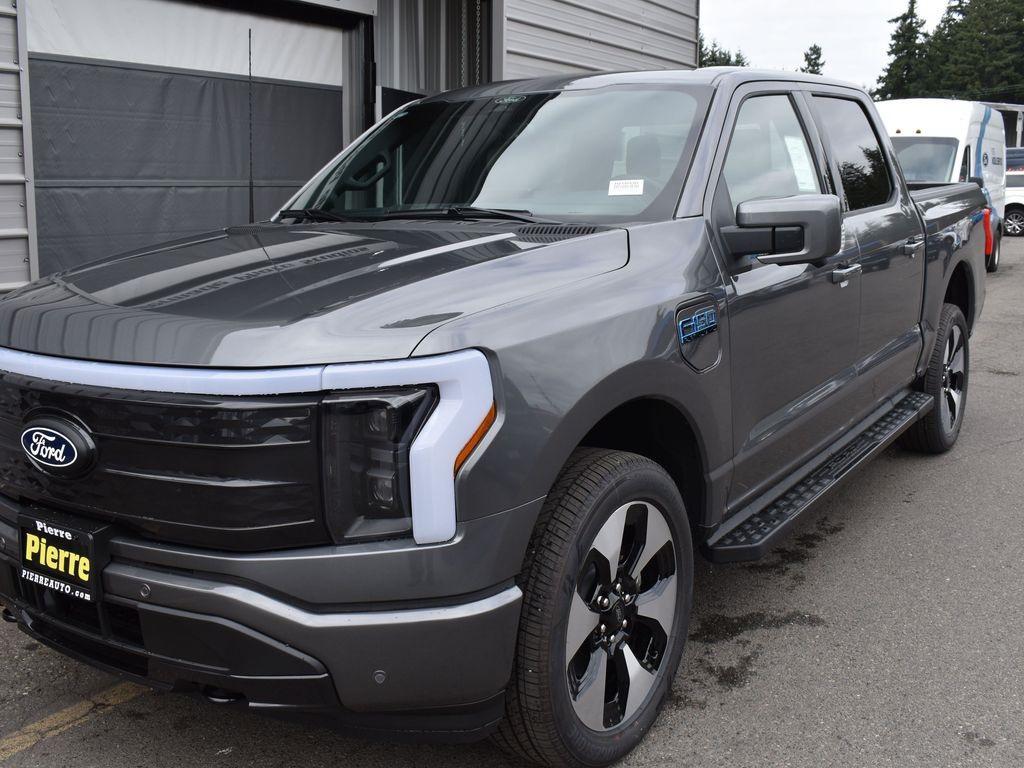 new 2025 Ford F-150 Lightning car, priced at $85,990