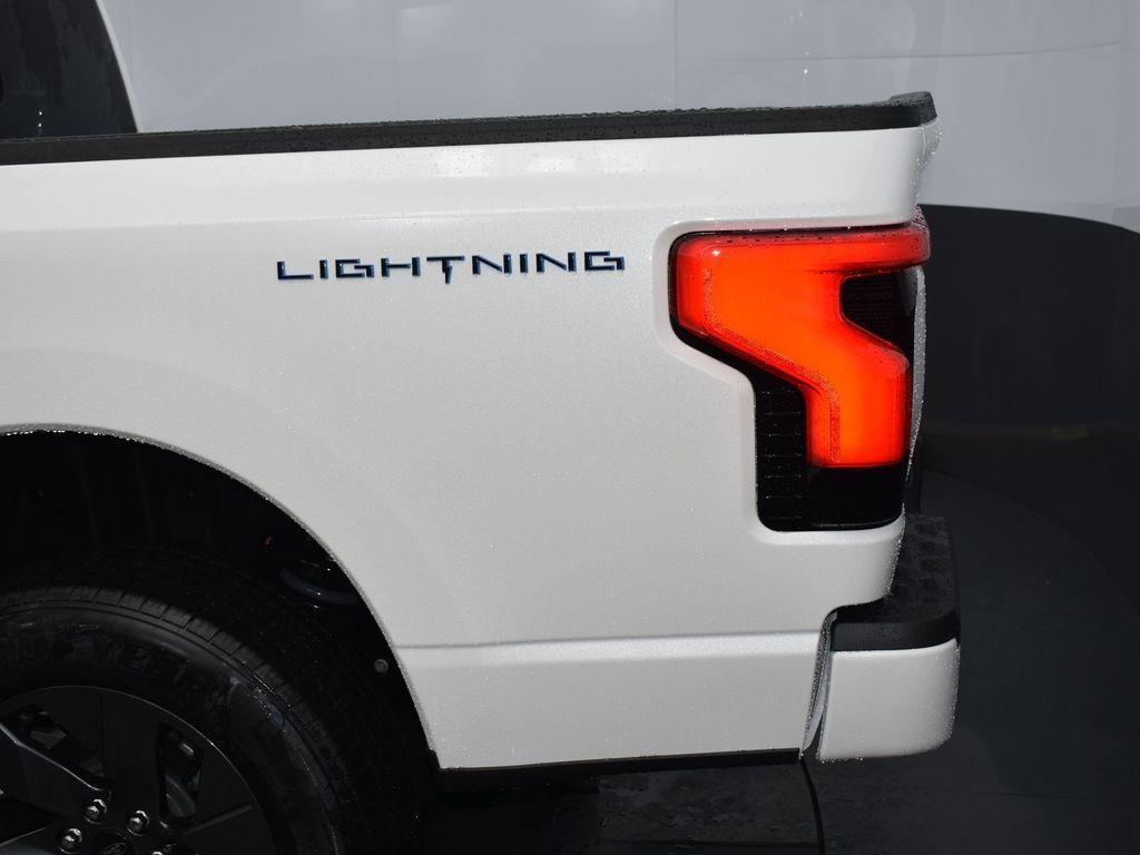 new 2025 Ford F-150 Lightning car, priced at $77,785