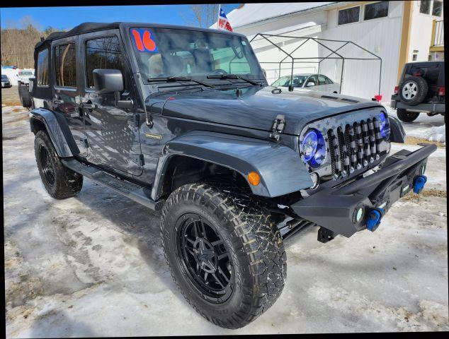 used 2016 Jeep Wrangler Unlimited car, priced at $18,995