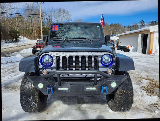 used 2016 Jeep Wrangler Unlimited car, priced at $18,995