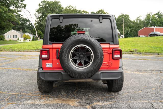 used 2018 Jeep Wrangler Unlimited car, priced at $24,995