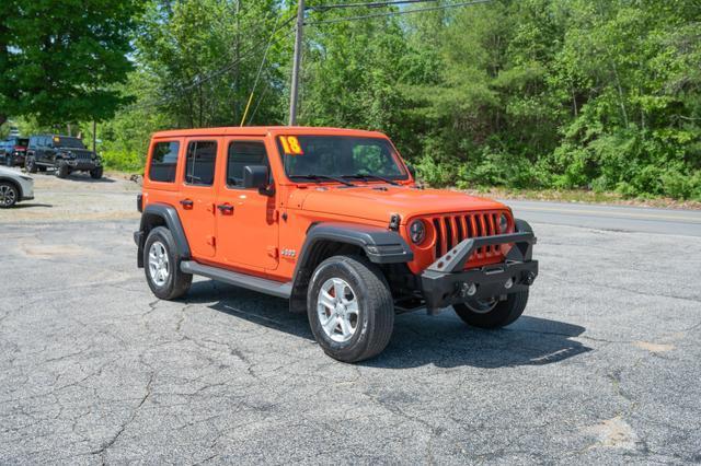 used 2018 Jeep Wrangler Unlimited car, priced at $23,995