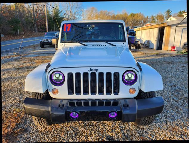 used 2017 Jeep Wrangler Unlimited car, priced at $23,495