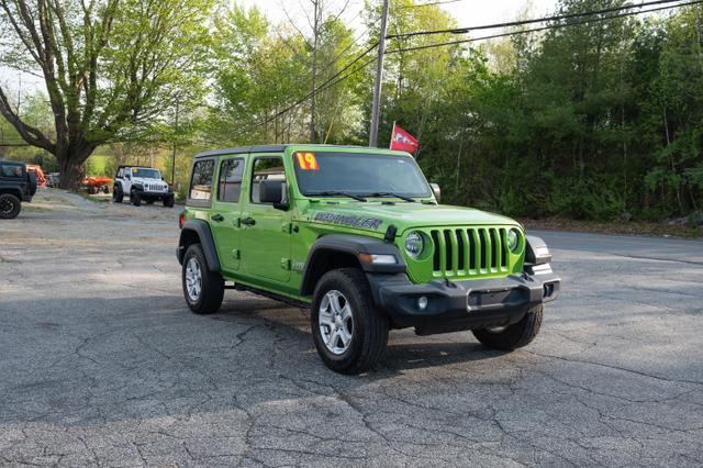used 2019 Jeep Wrangler Unlimited car, priced at $25,495