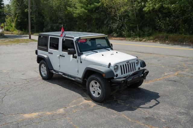 used 2016 Jeep Wrangler Unlimited car, priced at $19,495