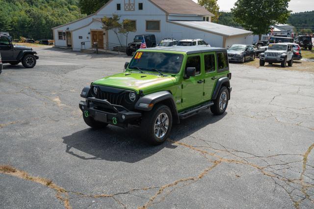 used 2018 Jeep Wrangler Unlimited car, priced at $24,295
