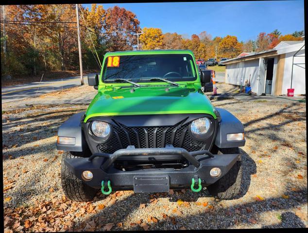 used 2018 Jeep Wrangler Unlimited car, priced at $23,995