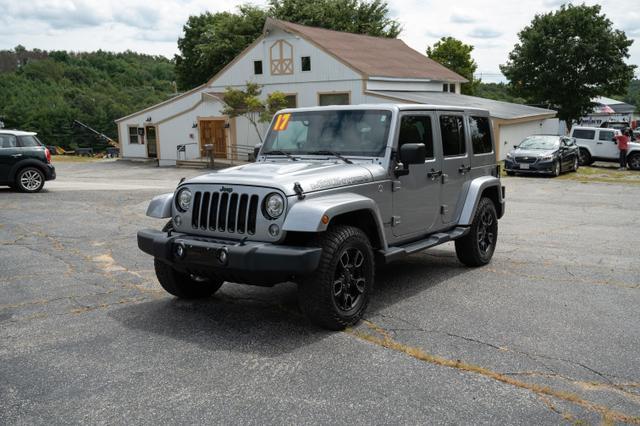 used 2017 Jeep Wrangler Unlimited car, priced at $22,995