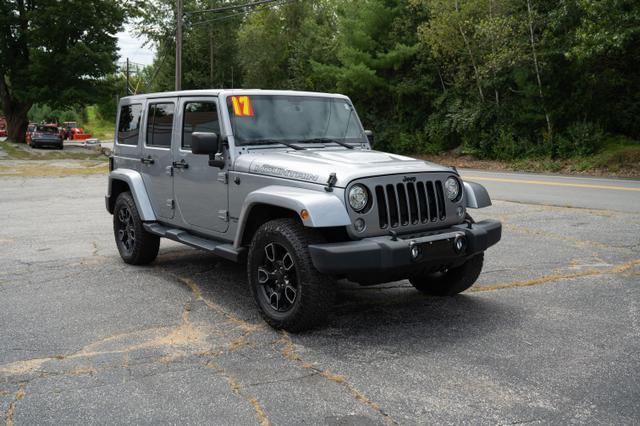 used 2017 Jeep Wrangler Unlimited car, priced at $22,995