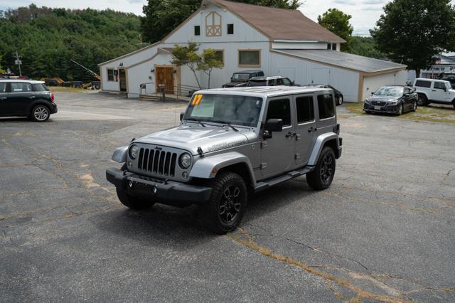 used 2017 Jeep Wrangler Unlimited car, priced at $26,995