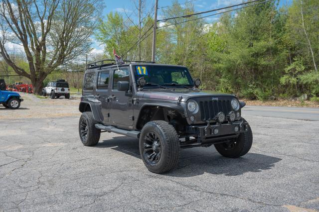 used 2017 Jeep Wrangler Unlimited car, priced at $25,595