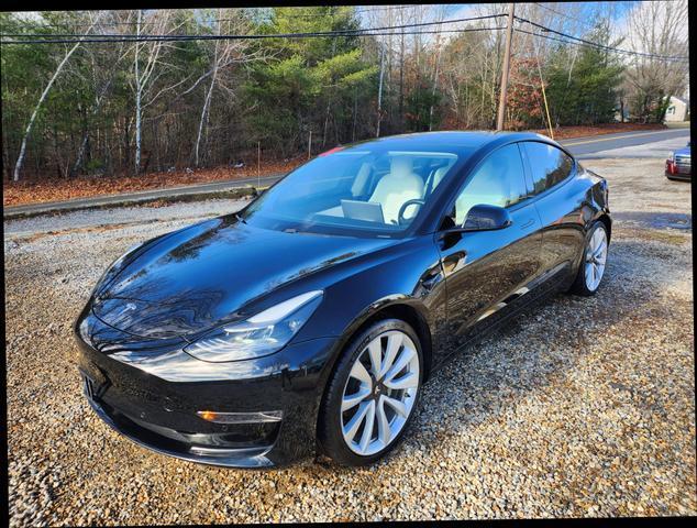 used 2021 Tesla Model 3 car, priced at $25,495