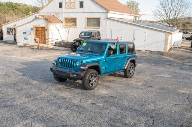 used 2020 Jeep Wrangler Unlimited car, priced at $29,995