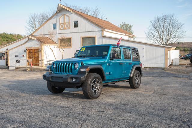 used 2020 Jeep Wrangler Unlimited car, priced at $29,995