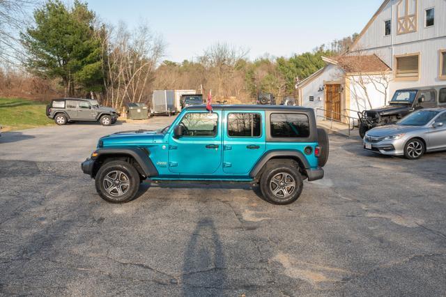 used 2020 Jeep Wrangler Unlimited car, priced at $29,995