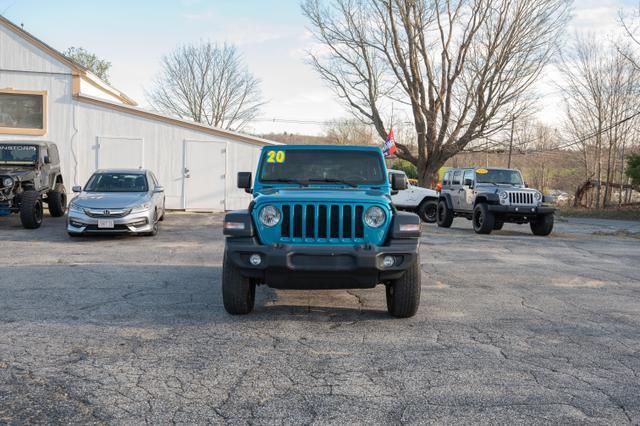 used 2020 Jeep Wrangler Unlimited car, priced at $29,995