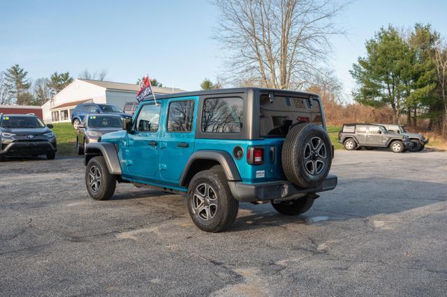 used 2020 Jeep Wrangler Unlimited car, priced at $29,995