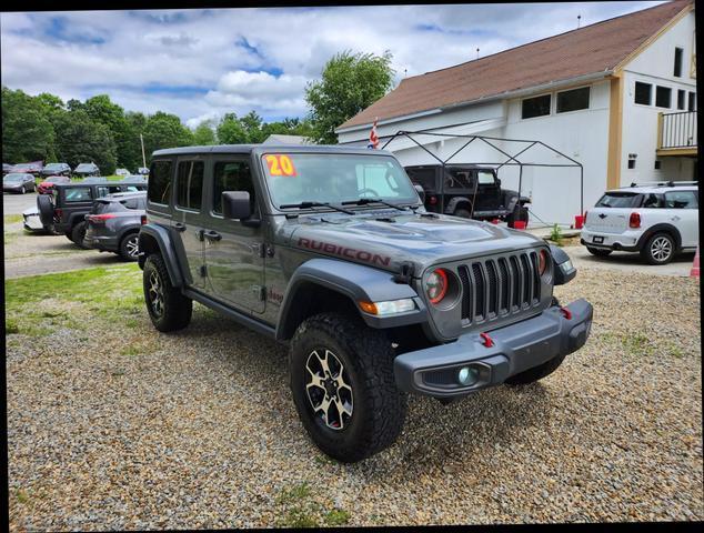 used 2020 Jeep Wrangler Unlimited car, priced at $32,495