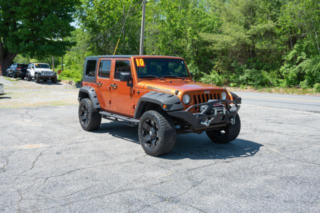 used 2010 Jeep Wrangler Unlimited car, priced at $15,995