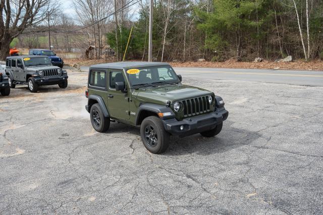 used 2020 Jeep Wrangler car, priced at $27,495