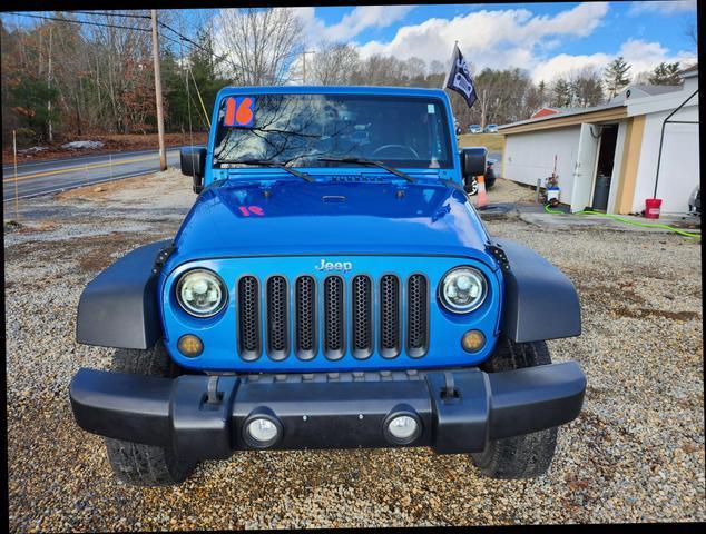 used 2016 Jeep Wrangler car, priced at $14,995