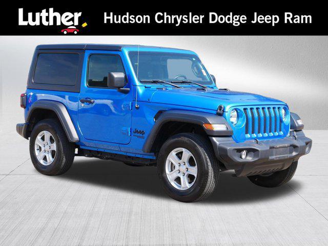 used 2021 Jeep Wrangler car, priced at $30,489